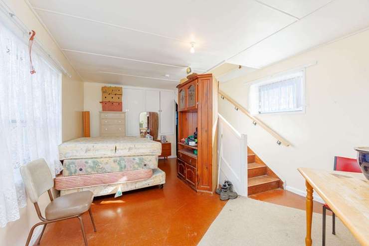 Wellsford’s “what is it?” house on Rodney Street has hit the market with an asking price of $399,000. Photo / Supplied
