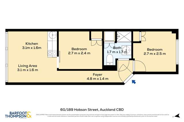 6G/189 Hobson Street City Centre_1