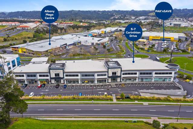 PRIME EXPOSURE GROUND FLOOR ON CORINTHIAN