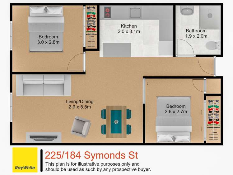 225/184 Symonds Street Eden Terrace_10