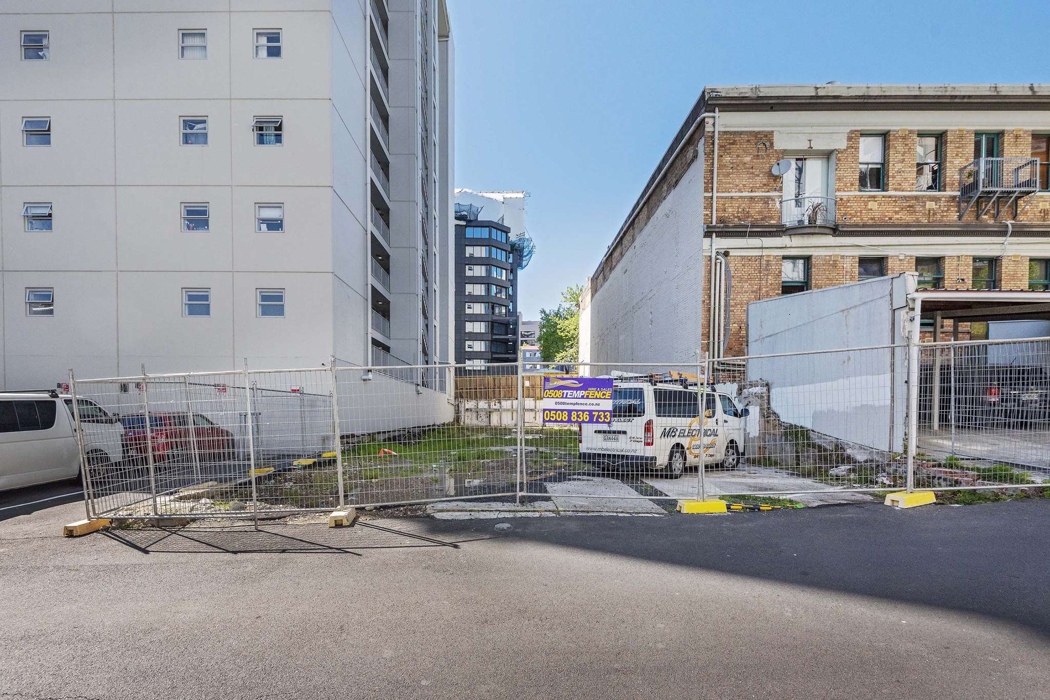 Hobson Street site with scope for development