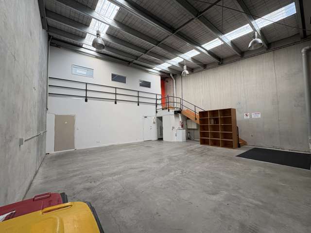 Modern Corner Unit with Office and Warehouse Space