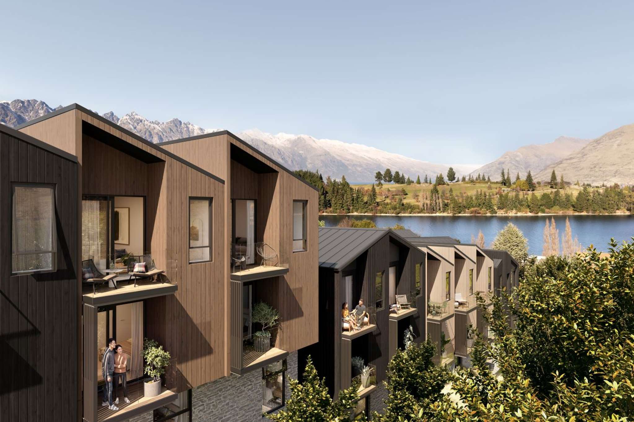 Demand surges for townhouses near Lake Wakatipu - developer eyeing section next door