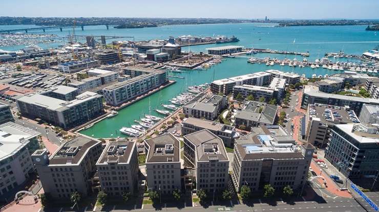 A one-bedroom apartment at 24/137 Quay Street, in Auckland Central. The ground rent for the unit is $28,000 a year. Photo / Supplied