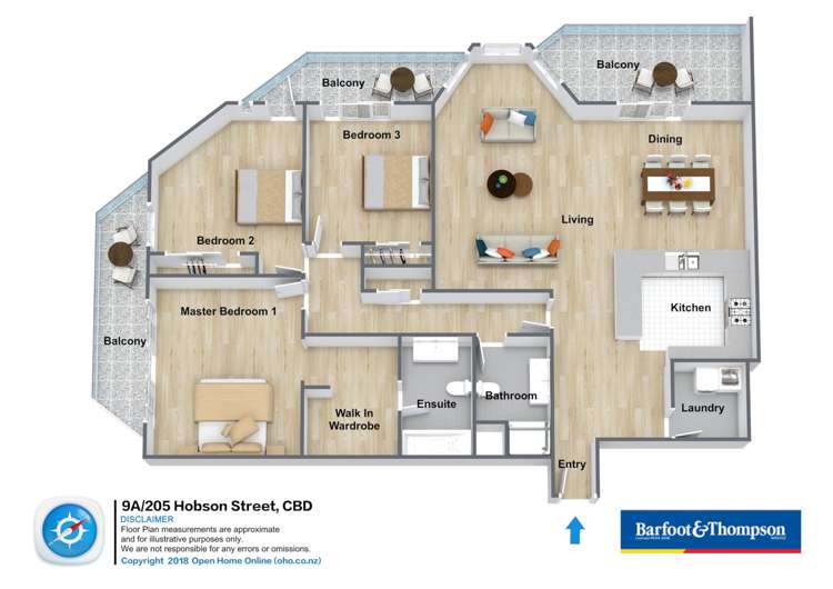 9a/205 Hobson Street Auckland Central_16