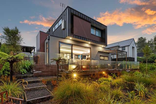 Architectural Streamside Oasis