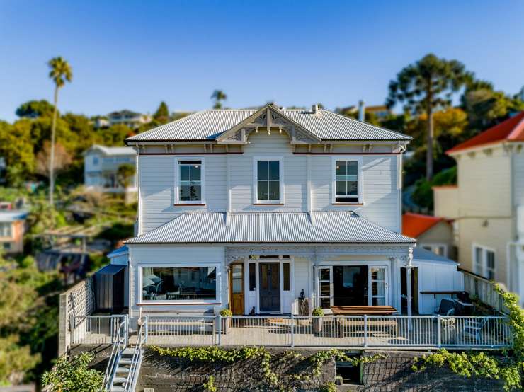 Waimarie, a five-bedroom homestead for sale at 14 Elizabeth Road, in Bluff Hill, Napier. Photo / Supplied