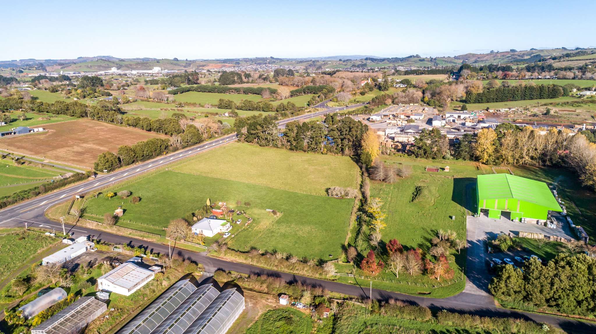 Rural land with development potential on Auckland’s southern boundary