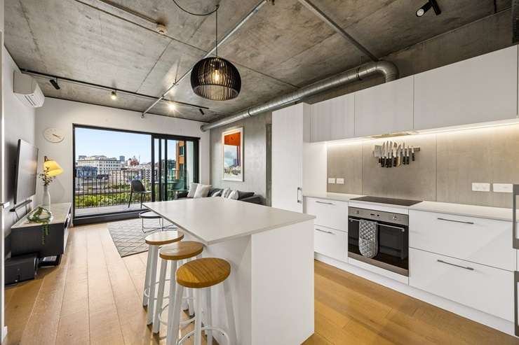 Jay-Jay Feeney is moving on from her stylish inner-city apartment. Photo / Supplied