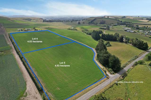 TWO 4HA OPPORTUNITIES AVAILABLE - WESTON