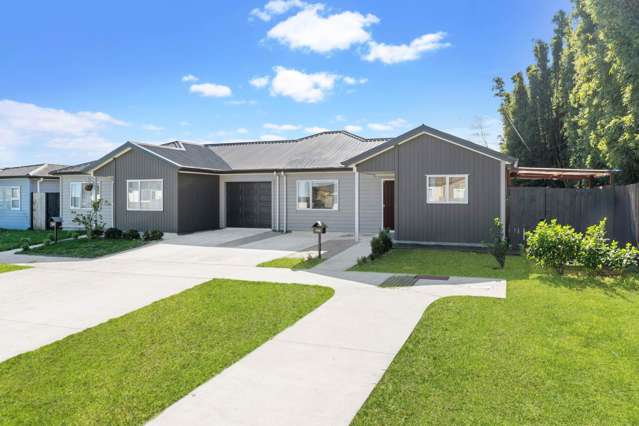 Home with one of the Longer Driveways