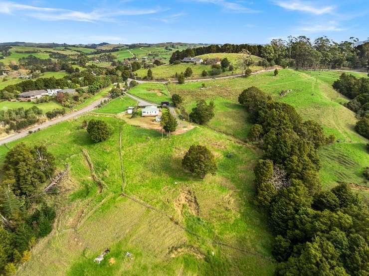 The 115-year-old cottage on a 1.22ha site in Mangapai, Northland, is being sold 
