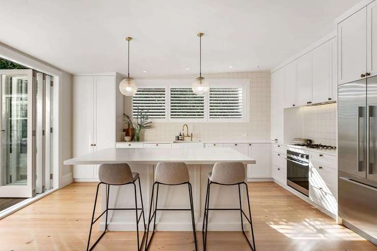 A four-bedroom villa on Schofield Street, in Auckland's Grey Lynn, was a hit with buyers and neighbours. Photo / Supplied