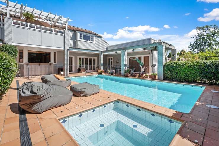 The six-bedroom mansion on Market Road, in Auckland's Remuera, attracted strong buyer interest. Photo / Supplied