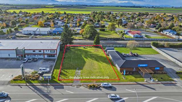 Prime commercial bareland – main street Darfield