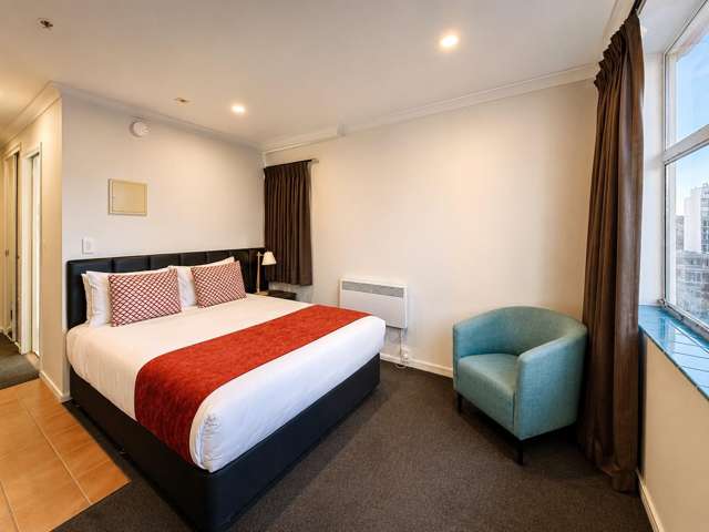 Fully Furnished Studio Apartment – 2F/120 The Terrace, Wellington Central