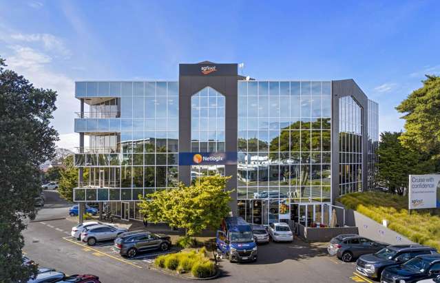 Highly visible Ellerslie office building