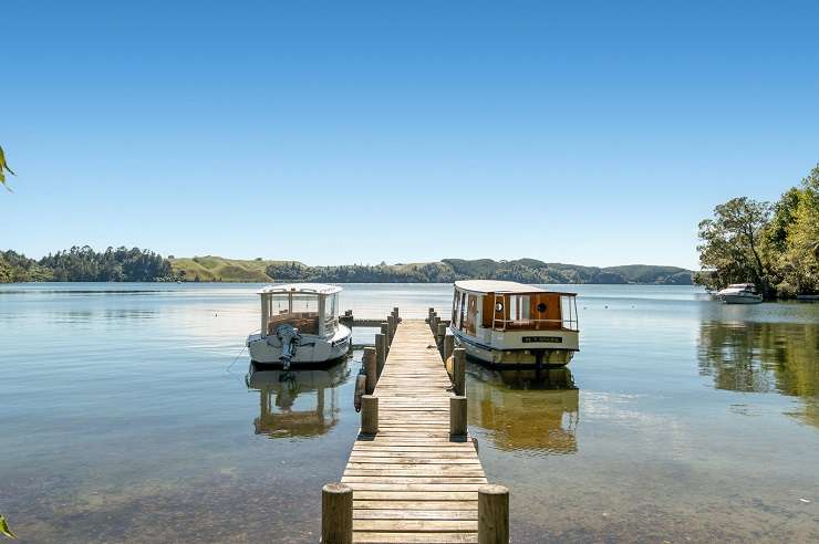 The 100-year-old homestead was built by a judge, who bought the 7.2-hectare section from the local iwi and later sold it in 1936. Photo / Supplied