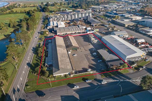 Large-scale industrial holding with income