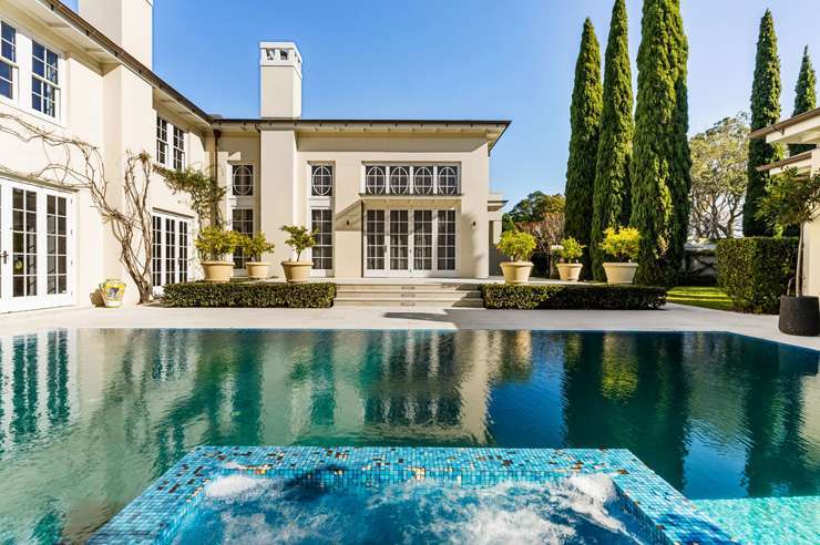 The 1950s house on Kirkmay Place, in Auckland's St Heliers, has featured in numerous TV adverts. Photo / Supplied