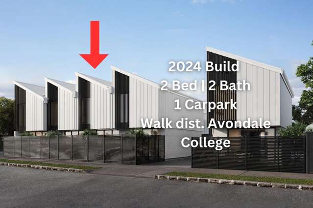 2024 Built, 2 Bed, 2 Bath, Parking  + Location