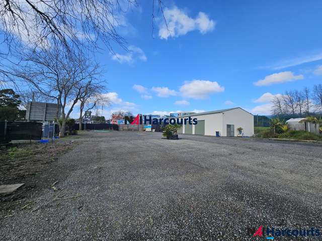 Road Front Yard + Office/Warehouse