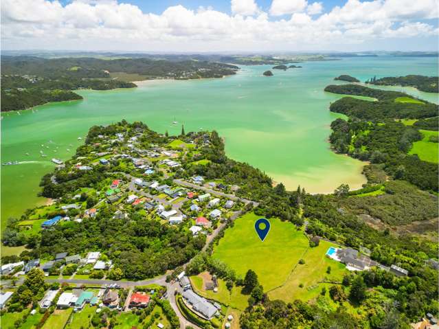 Land opportunity with sweeping sea views