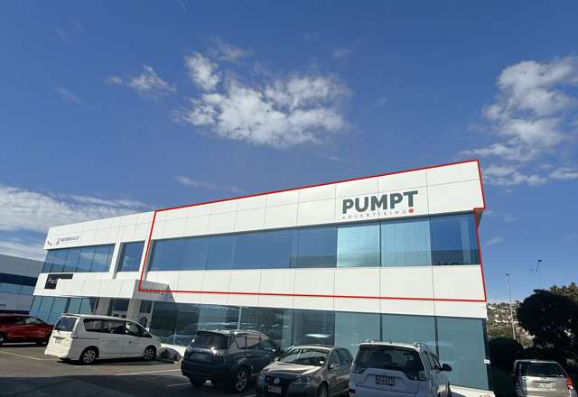 Standout office with motorway presence