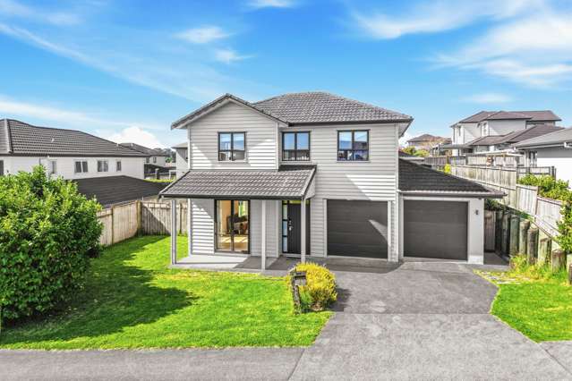 Modern Family Living with Flat land