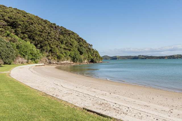 Your own private white sandy beach