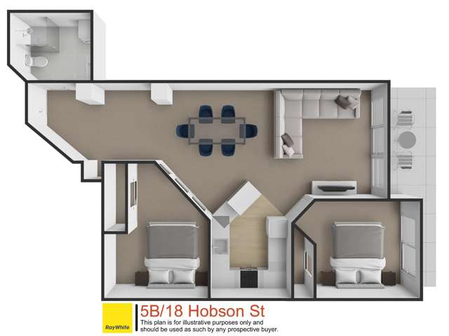 5B/18 Hobson Street Auckland Central_1