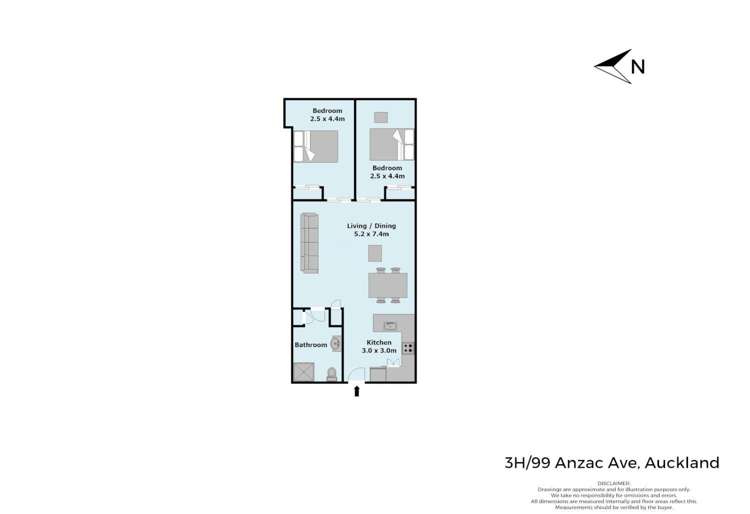 3H/99 Anzac Avenue Auckland Central_13