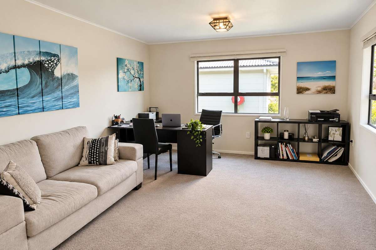 **Spacious Family Home with 5 Bedrooms Flexibility, Two Living Areas & Large Section** 4