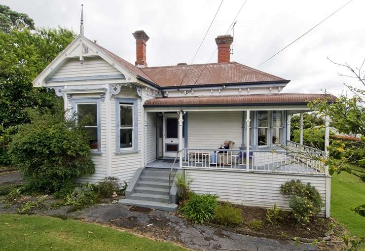 The four-bedroom home on Salisbury Street, in Auckland's Herne Bay, was given a makeover by architects Julian Guthrie. Photo / Supplied