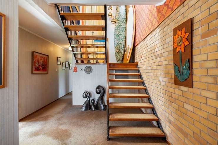 A six-bedroom home that's featured in popular TV shows and ads is up for grabs at 22 Park Rise, in Campbells Bay, Auckland. Photo / Supplied