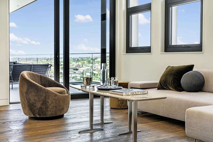A brand new Brent Hulena-designed mansion on Arney Road, in Auckland’s Remuera, sold for <img1.6m at the end of last year. Photo / Supplied