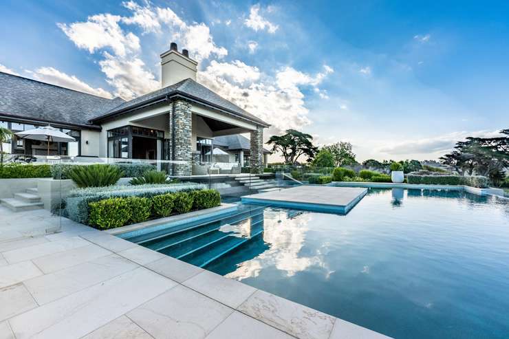 A five-bedroom resort-style home on Schnapper Rock Road, in Schnapper Rock, Auckland, was sold by Patterson Luxury real estate agents, for $4.2m - more than <img.3m above CV. Photo / Supplied