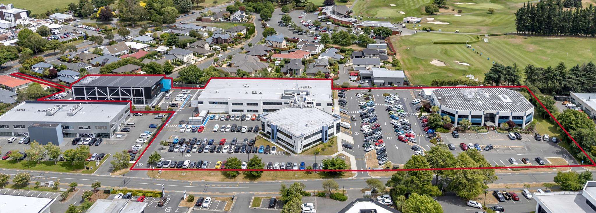 High-flying office complex on investment radar