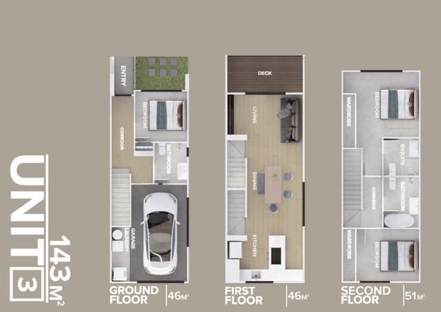 Lot 1-3/70 Killarney Street Takapuna_1