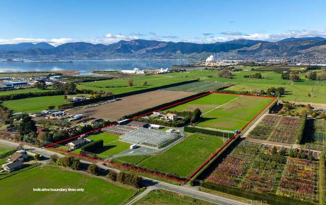 Two dwellings, productive land, income