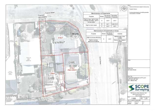 Proposed Lots 2 and 3/60 Scott Street Blenheim_1