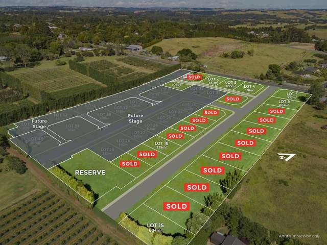 2 More Lots Sold! Only 8 to Go!