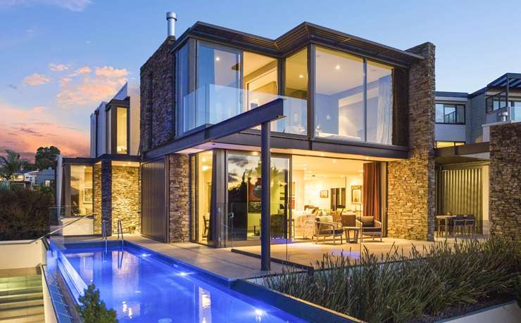 The six-bedroom mansion on Market Road, in Auckland's Remuera, attracted strong buyer interest. Photo / Supplied