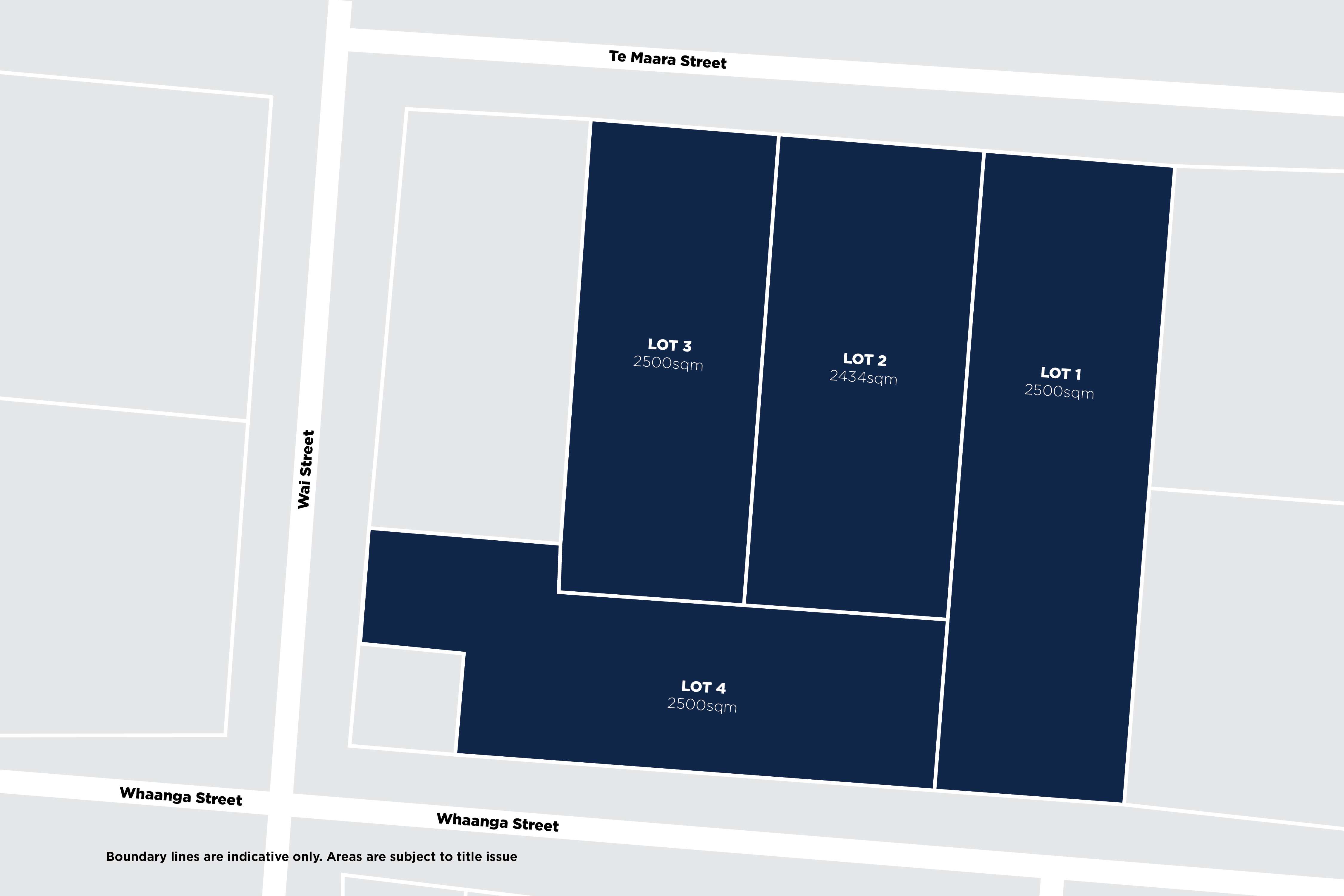 Hikanui and Te Maara Street sections Nuhaka Wairoa Houses for