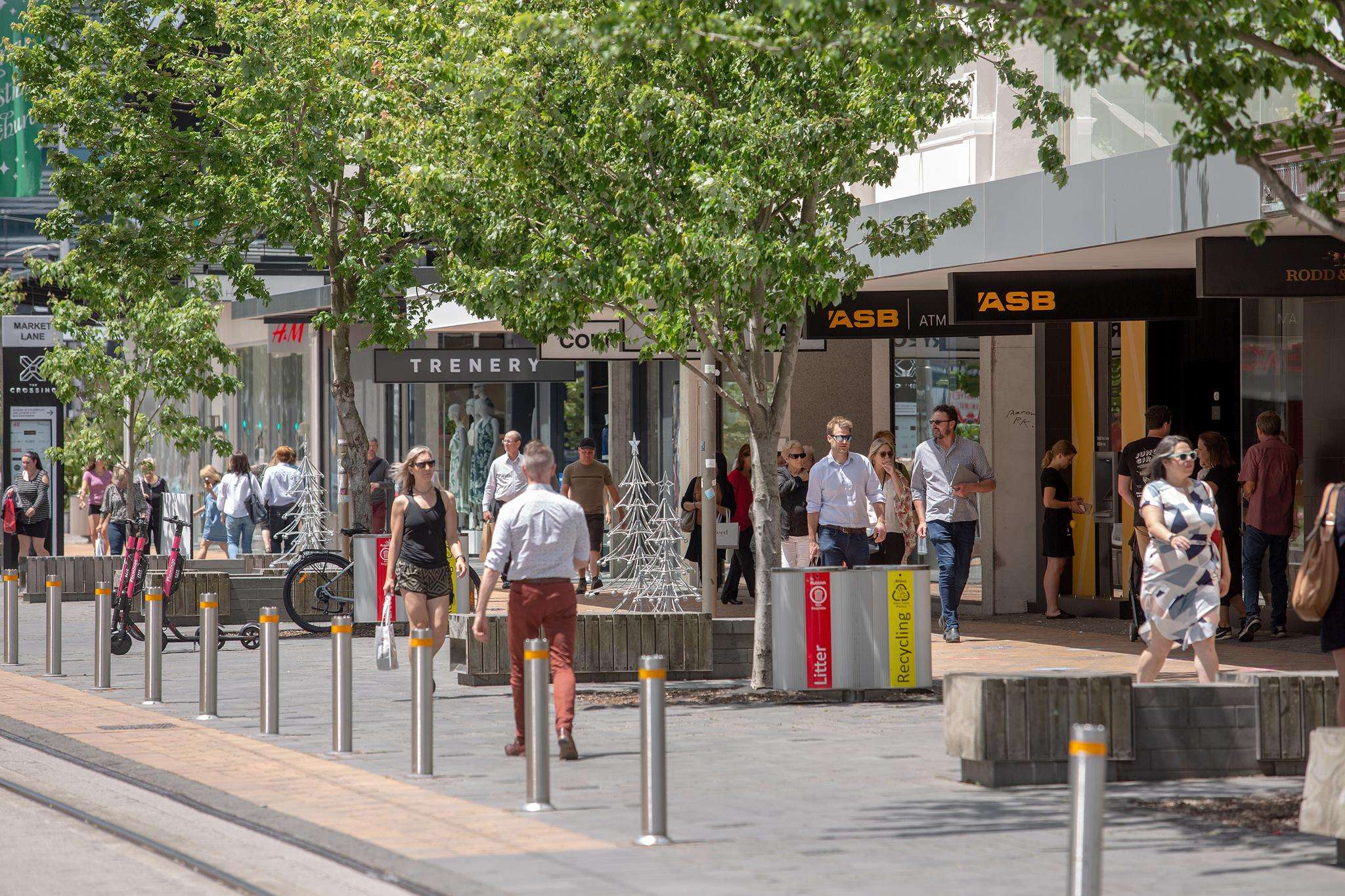 Christchurch CBD retail leads NZ
