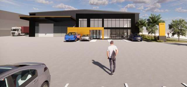 High Profile Industrial Building