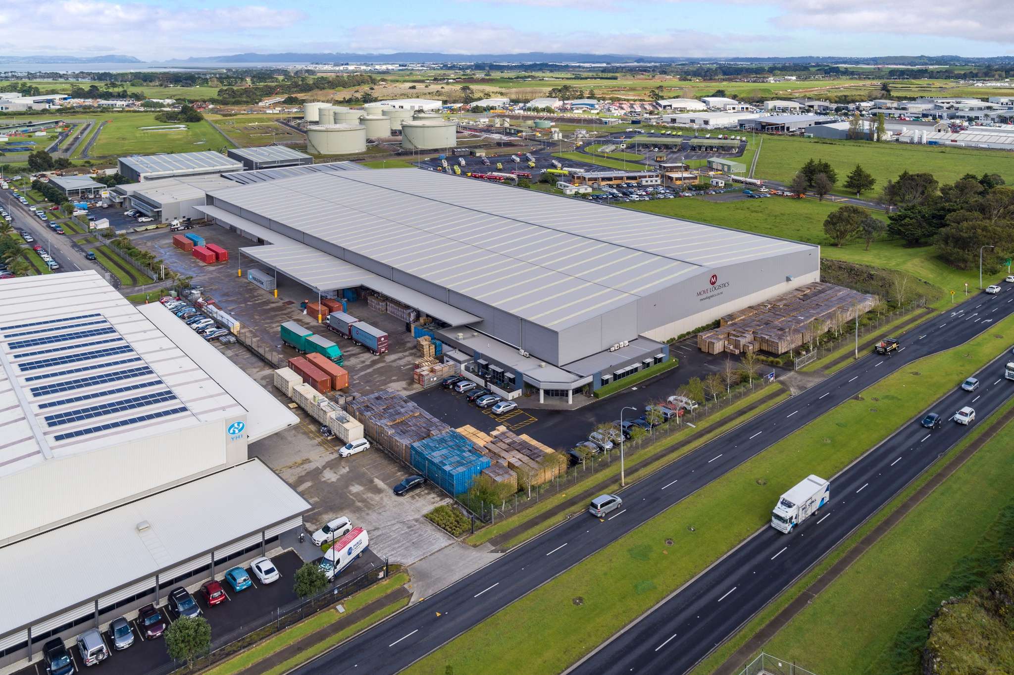 Purpose-built logistics facility in Wiri