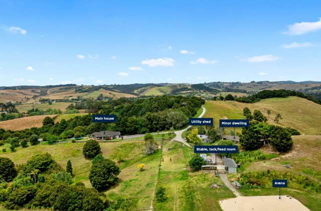 Exceptional living with pool, views and income