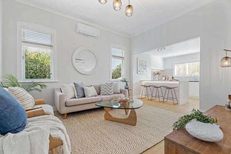 A rundown bungalow at 38 Mays Road, in Auckland's Onehunga, is up for grabs after the owner decided to pull the plug on a renovation. Photo / Supplied