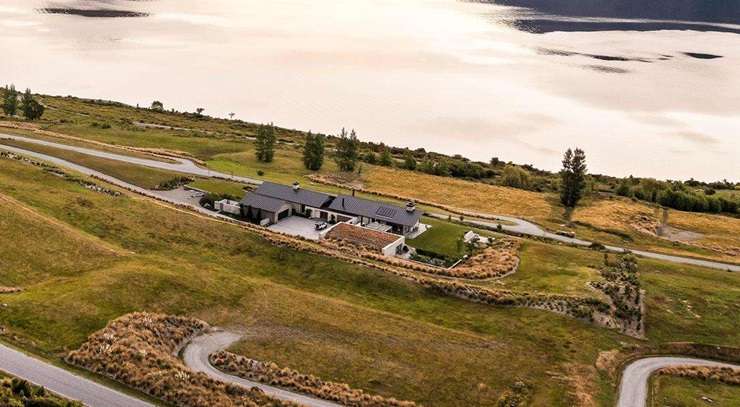 New build homes and sections in the Homestead Bay Peaks estate look out over Lake Wakatipu. Photo / Supplied